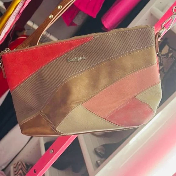 Desigual Purse Bag Multicolor Crossbody Handbag - Picture 10 of 10